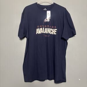 NWT Colorado Avalanche NHL Fanatics Navy 3XL Plus Husky Roy 33 Hockey New
